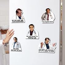 12 Pack Dr. Now Magnets – Funny Diet Motivation Fridge Magnets, 3x3 Inches – Strong, Glossy, Black Text - View #6