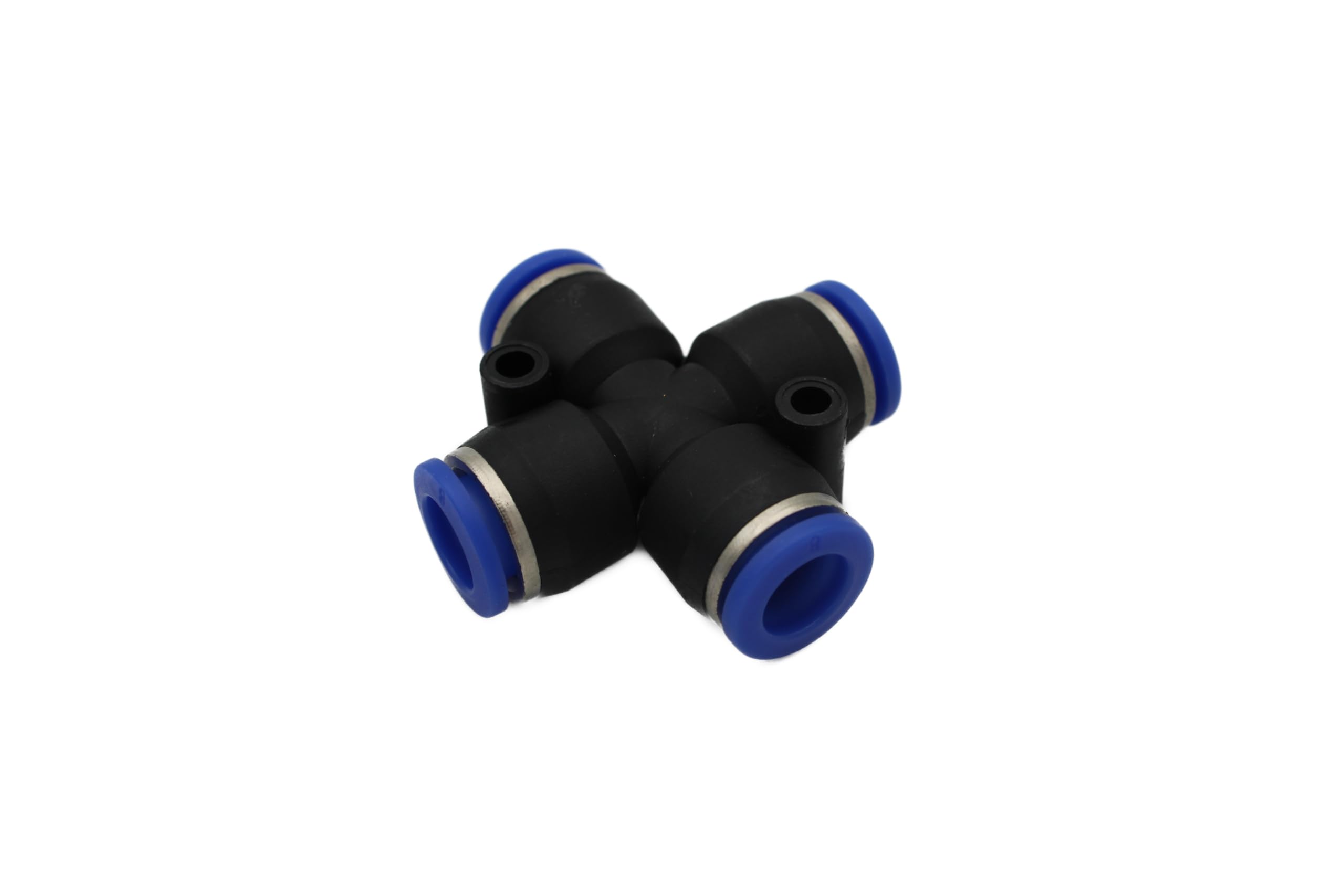 Pneumatic Hose Connector IQS 4 to 16 mm (3, Cross Connector 4-Way - Diameter 8 mm) — image 1