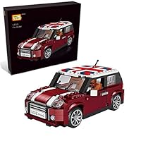 LOZ inFUNity Mini Cooper Model S Building Blocks (492 pieces) for Creator Expert Fans, English Box and Instruction