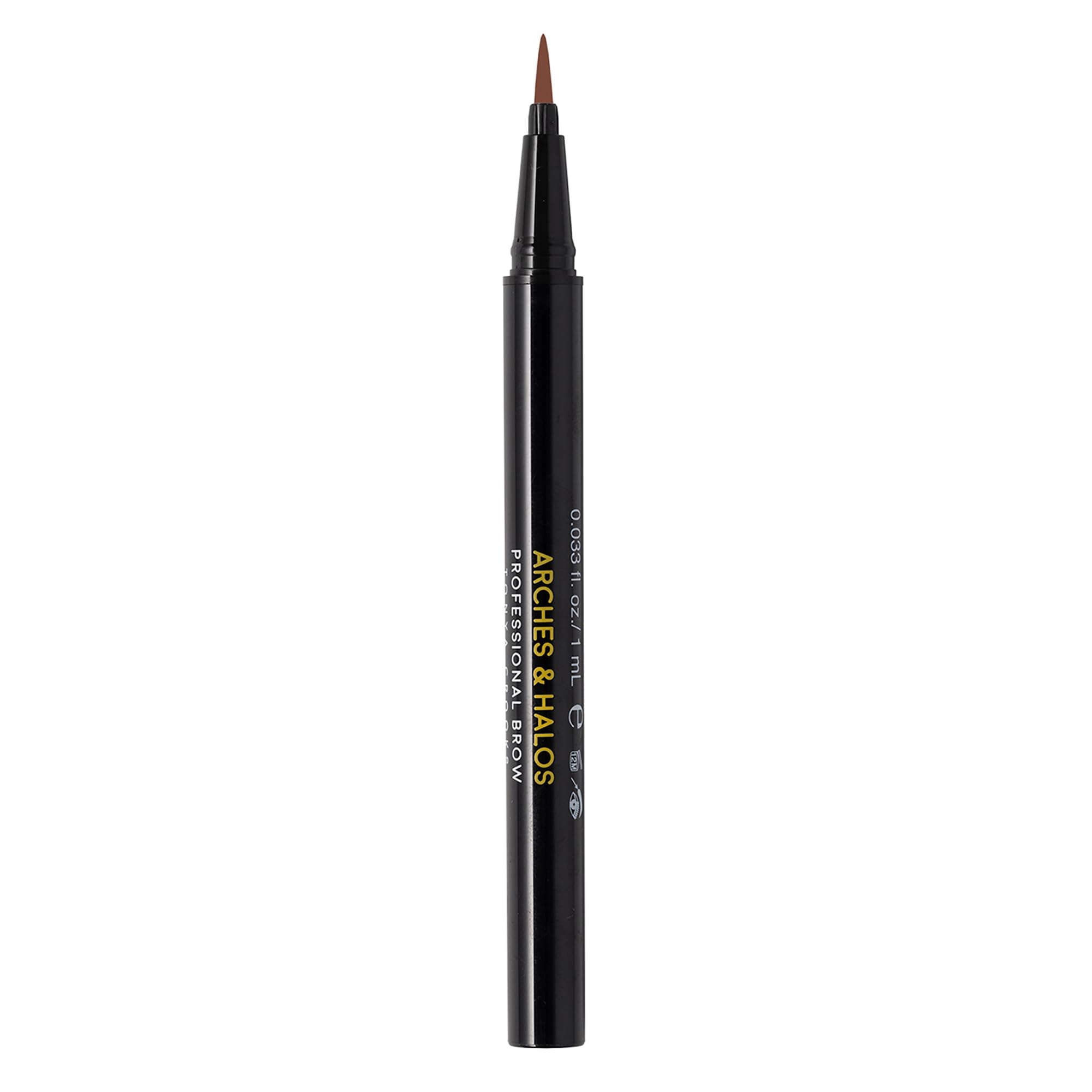 Arches & Halos Replenishing Nighttime Brow Serum - Coat Brows with Precise Application - Enhance, Moisturize, Strengthen and Nourish Brows - Vegan and Cruelty Free - 0.106 fl oz