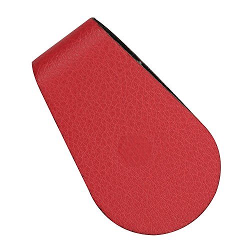 Gwee - Sport Guppy, Magnetic Headphone Cable Storage Clip, Secure Headphone Cords During Workouts, Screen Cleaner & Sunglass Holder, Earbuds not Included, Red 2-Pack