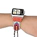 Dreamyth For Apple Watch Series 1/2/3 38MM/42MM,Hand knit Leather Strap Replacement Watch Band (orange, 38mm)