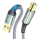 USB Printer Cable 10FT/3Meter USB Printer Cord