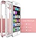 iPhone 7 case, E LV Anti-Scratch [Shock Absorbent] Clear Slim Case Cover for Apple iPhone 7 - [ROSE GOLD]