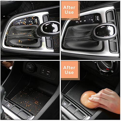 TICARVE Cleaning Gel for Car Detail Putty Car Vent Cleaner Putty Gel Detail Auto Tools Car Interior Cleaner Cleaning Mud for Car and Keyboard Cleaner Slime 2023 Upgrade