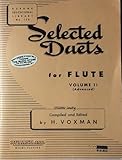 Selected Duets for Flute Volume 2 (Two II: Advanced) - Rubank Educational Library No. 178