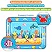 Jasonwell Tummy Time Water Mat Baby Toys 3 6 9 12 Months Old 30X24 Inches X-Large Infant Toys Inflatable Water Play Mat for Newborn Boys Girls Play Activity Center
