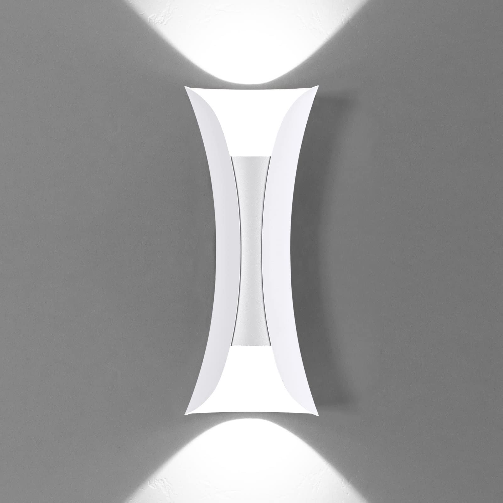 KAWELL 20W Creative Modern Wall Light LED Wall Wash Lights Waterproof IP65 Aluminum Wall Lamp LED Indoor Outdoor for Bedroom Living Room Bathroom Entrance Stairs Porch Corridor
