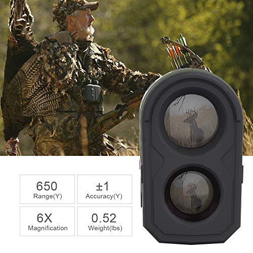 image for Wosports Hunting Rangefinder, Laser Speed Measure Range Finder, 6X Mag