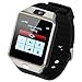 Amazingforless Bluetooth Touch Screen Smart Wrist Watch Phone with Camera - Silver