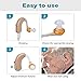 Coniler Hearing Amplifier for Adults and Seniors,Rechargeable Hearing Aids Fit Both Ears