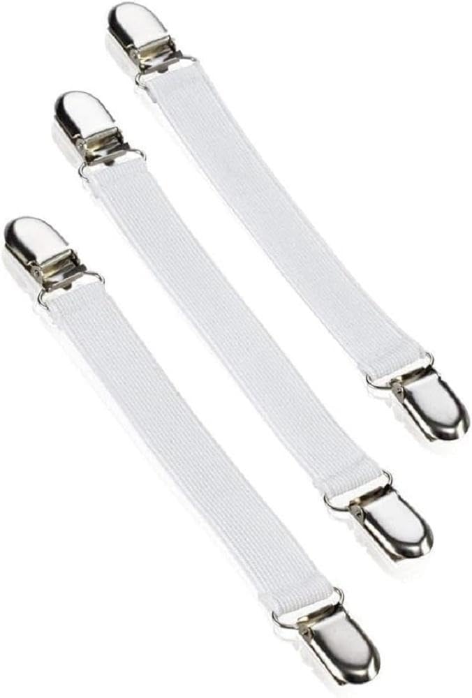 Leifheit Ironing Board Cover Tension Clips, Helps Hold Ironing Cover in Place, Set of 3, Size 16-35 cm