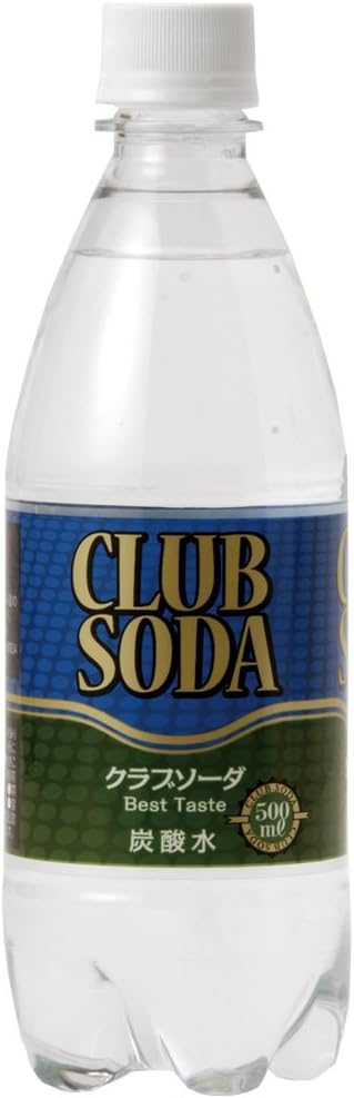 Amazon 友桝飲料 クラブソーダ 500ml 24本 友桝飲料 炭酸水 通販