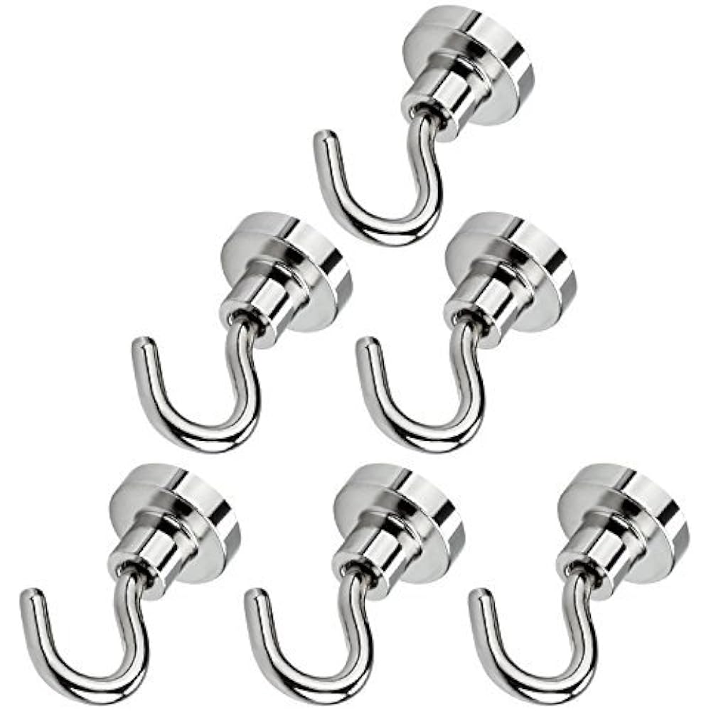 Hooks Hooks, 6 Cruise Set For Hang And Add Storage, Powerful