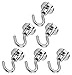 Preyda Magnetic Hooks, 6 Cruise Hooks Set for Hang and Add Storage, Powerful Heavy Duty Neodymium Magnet Hook