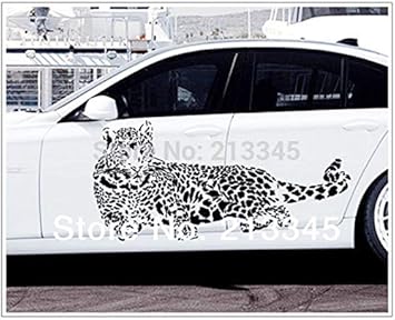 AMA SHOP sticker adesivo sagomato leone con corona bianco e nero in pvc per decalcomanie parete murale auto moto casco camper barca