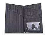 Allett Leather RFID Passport Wallet Black