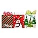 Set of Christmas Gift Bags and Tissue Paper (12 Bags + Tissue, Traditional Holiday)
