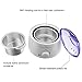 Hot Wax Warmer, Portable Electric Wax Warmer Kit, Waxing Heater with 10.6 OZ Wax Beans,10 PCS Wax Applicator Sticks for SPA and Hair Removal