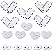 Replacement Tens Unit Pads All Sizes 5 Pairs of Each Sizes Electrode Self Adhesive Replacement Electodes Large Medium Small