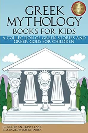 Amazon.com: Greek Mythology Books for Kids: A Collection of Greek ...