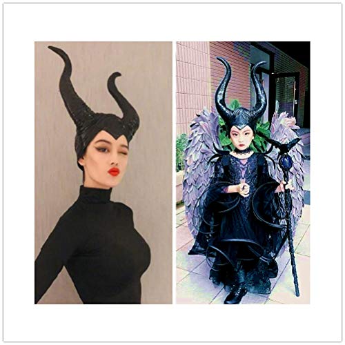 Skjind Cornes maléfiques de déguisement pour Halloween/cosplay