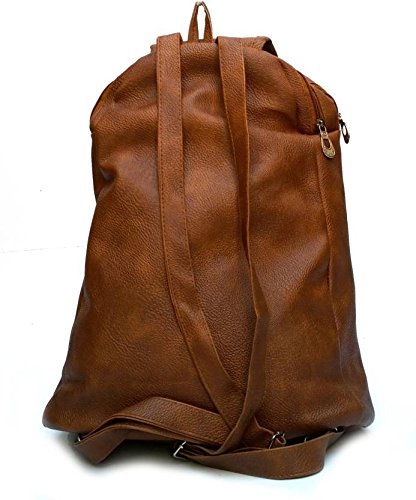 levent women's backpack handbag(brown,lb073)