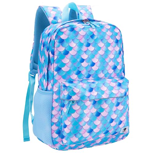 Fenrici Kids Backpack with Lunch Box & Bento Box Matching Set, School Backpack, Lunch Bag for Girls, Boys and 5 Compartment Container