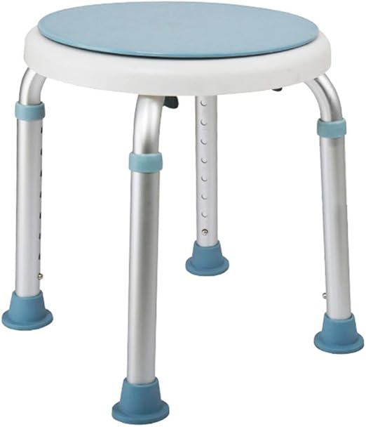 shower stool with rotating seat