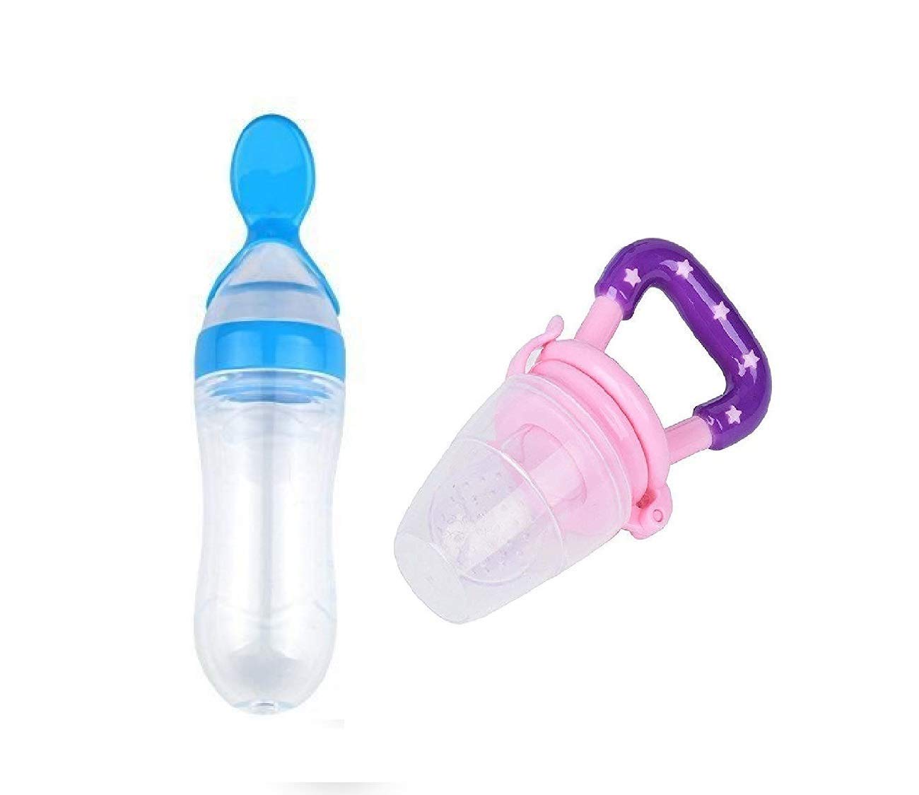 Buy Manan Shopee Baby Silicone Food Feeder 90 Ml Color May Vary