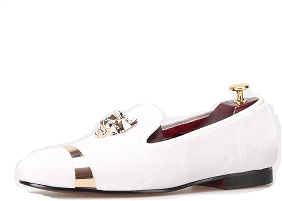 loafers gold buckle