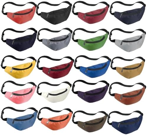 Amazon.com : Saintrygo Neon Fanny Packs Adjustable Waist Fanny
