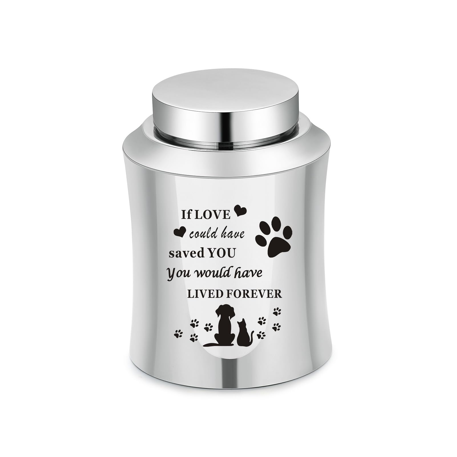 Pet Cremation Urns Memorial Ash Holder Urns for Dog Cat Ashes (Pet)