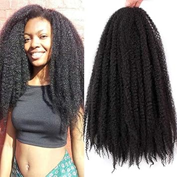 1b Gx Beauty Marley Twist Braiding Hair Synthetic Afro Twist