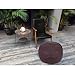 Rotot Unstuffed Pouf, Ottoman, Bean Bag Chair, Foot Stool, Foot Rest, Storage Solution or Wedding (Empty & New) (Puce, Brown)