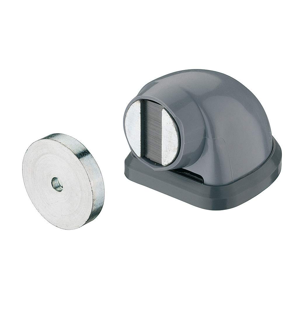 Gedotec Magnetic Door Stopper - 20 kg - Gray | Floor Mounting Stopper with Extra Strong Magnet