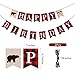 Boao Lumberjack First Birthday Party Decorations Lumberjack Buffalo Plaid 1st Highchair Banner Camping Wild Bear Birthday Party High Chair Banner for Baby Boy Girl Photo Props Backdrop Decors