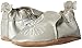 Robeez Girls' Soft Soles with Bow Back Slip-On Metallic Mist 0-6 Months M US Infant