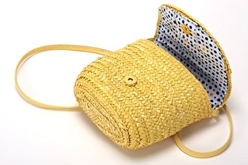 Moda Straw Handbags Beautiful Goddess Summer Crossbody Shoulder