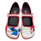 Hot Chocolate Design Chocolaticas Horror Lolita Women's Mary Jane Flat Multicoloured HCD 39
