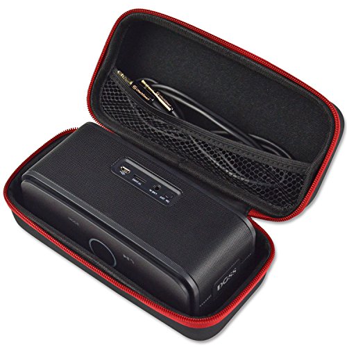 DOSS Speaker Case, UtechSmart Premium PU Leather Shockproof Waterproof Carrying EVA Case Cover Storage Pouch Bag for DOSS Bluetooth Speaker