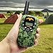 GoBig Walkie Talkies for Kids Voice Activated Walkie Talkies for Adults & Kids 3 Mile Range 2 Way Radio Walkie Talkies Built in Flash Light 2 Pack Camo Green