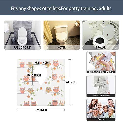 5 Toliet+Seat+Covers+Waterproof+Individually