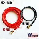 Battery Relocation Kit, 2 AWG Cable, Top Post 20 FT