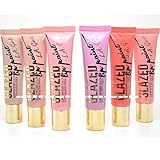 LA GIRL 6 LIP GLAZED NATURAL NUDE PINK ORANGE PAINT GLOSS SUPER INTENSE COLOR