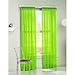 2 Piece Beautiful Sheer Window Green Elegance Curtains/drape/panels/treatment 60