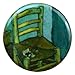 Buttonsmith VanGogh 2 Magnet Set - Set of 4 1.25