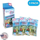 WOWMAZING Giant Bubble Concentrate Solution - Making Big Bubbles (3 Pouches of Bubble Refill) - Just Add Water - Made in USA