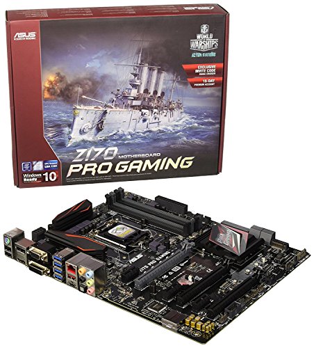 ASUS Dual DDR4 3400 Intel LGA1151 SATA (6Gb/s) Motherboard (Z170 PRO Gaming)