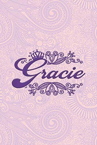 Gracie- i'm Gracie, nootbook: Ruled 6x9 - 100 pages Ruled writing journal lined. diary. notebook "Gracie", a notebook. this notebook for "Gracie", ... name of "Gracie" in the notebook cover.